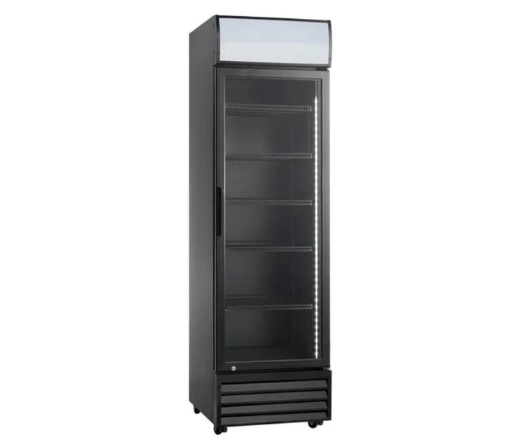 Display kjøleskap sort